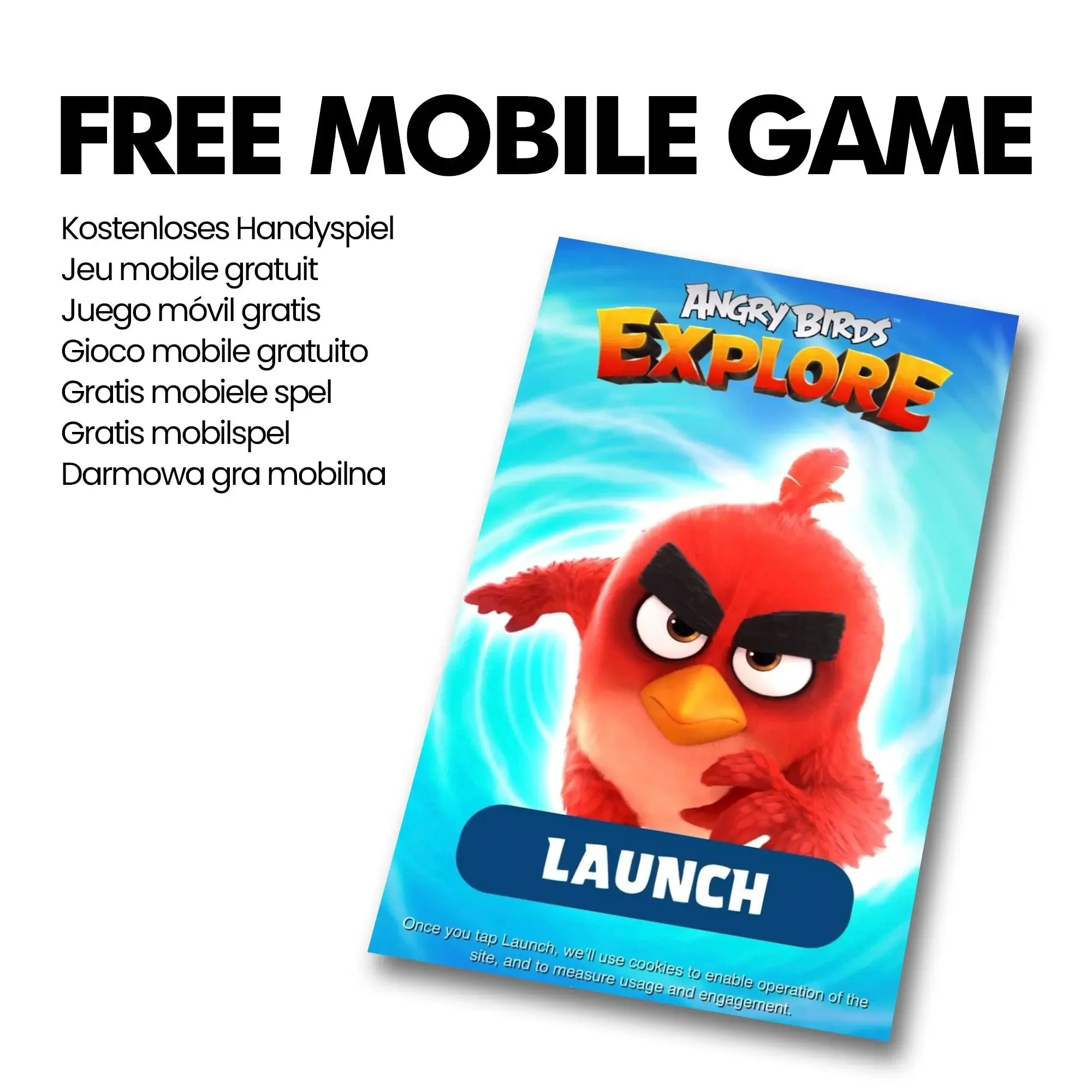 Leichte Edelstahl-Trinkflasche, Angry Birds Cartoon, 400 ml - Image 3