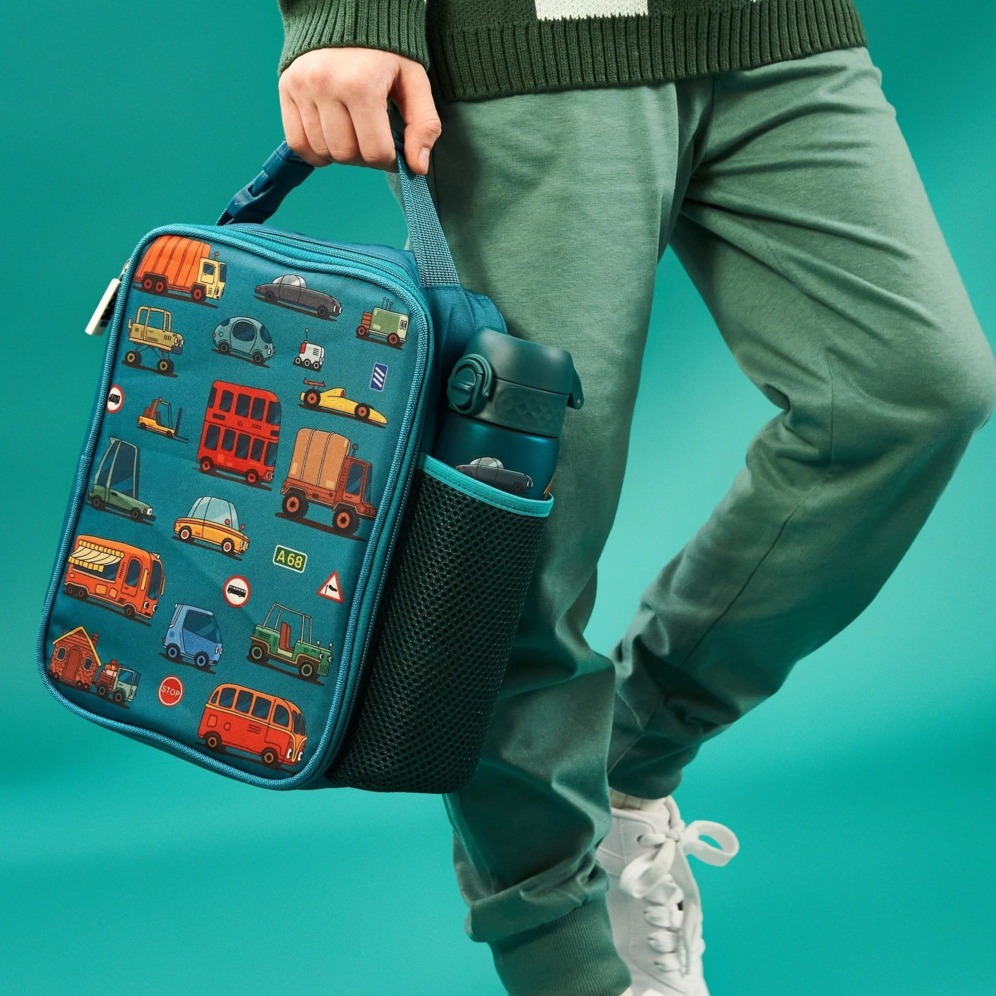 Isolierte Lunchtasche, Autos - Image 3