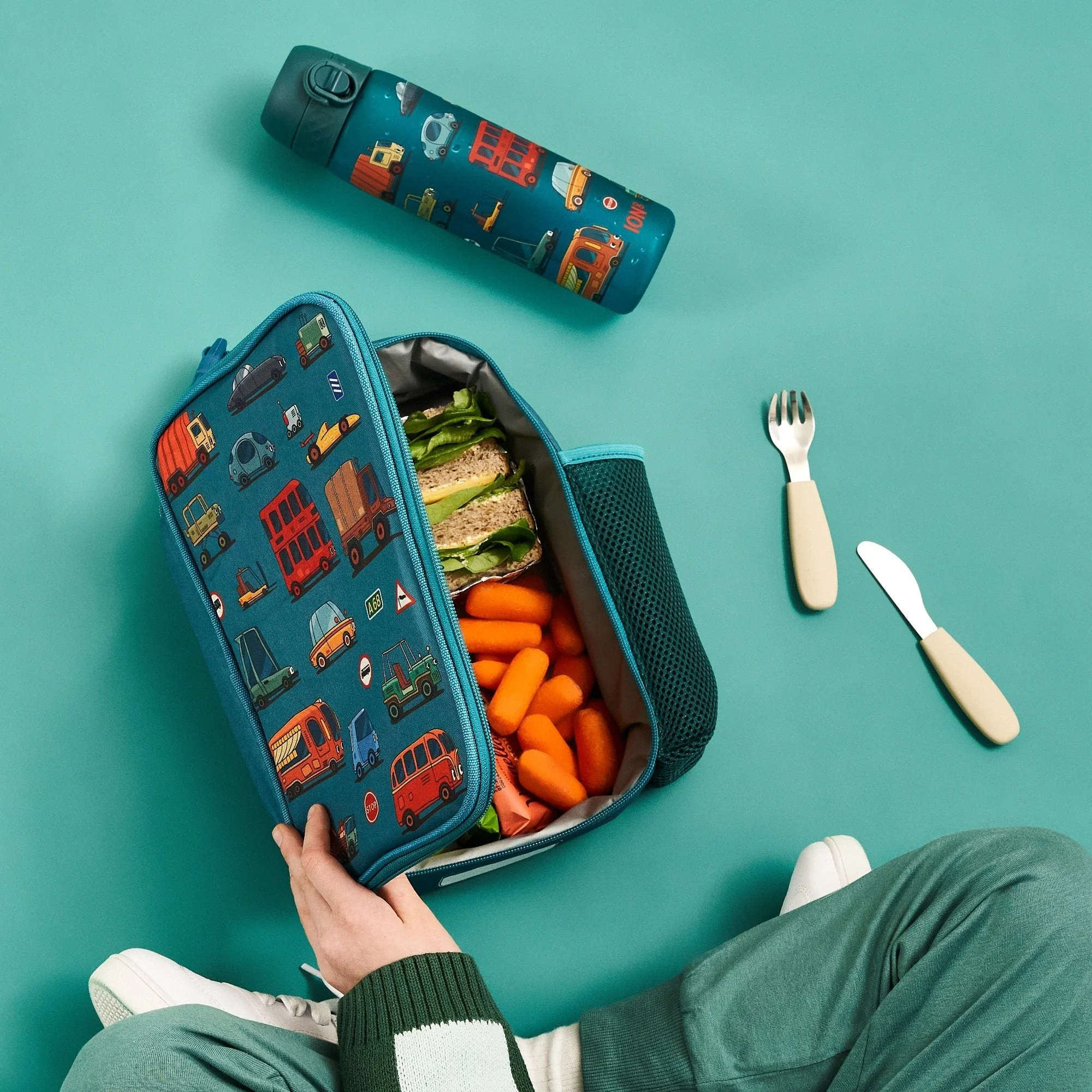 Isolierte Lunchtasche, Autos - Image 8
