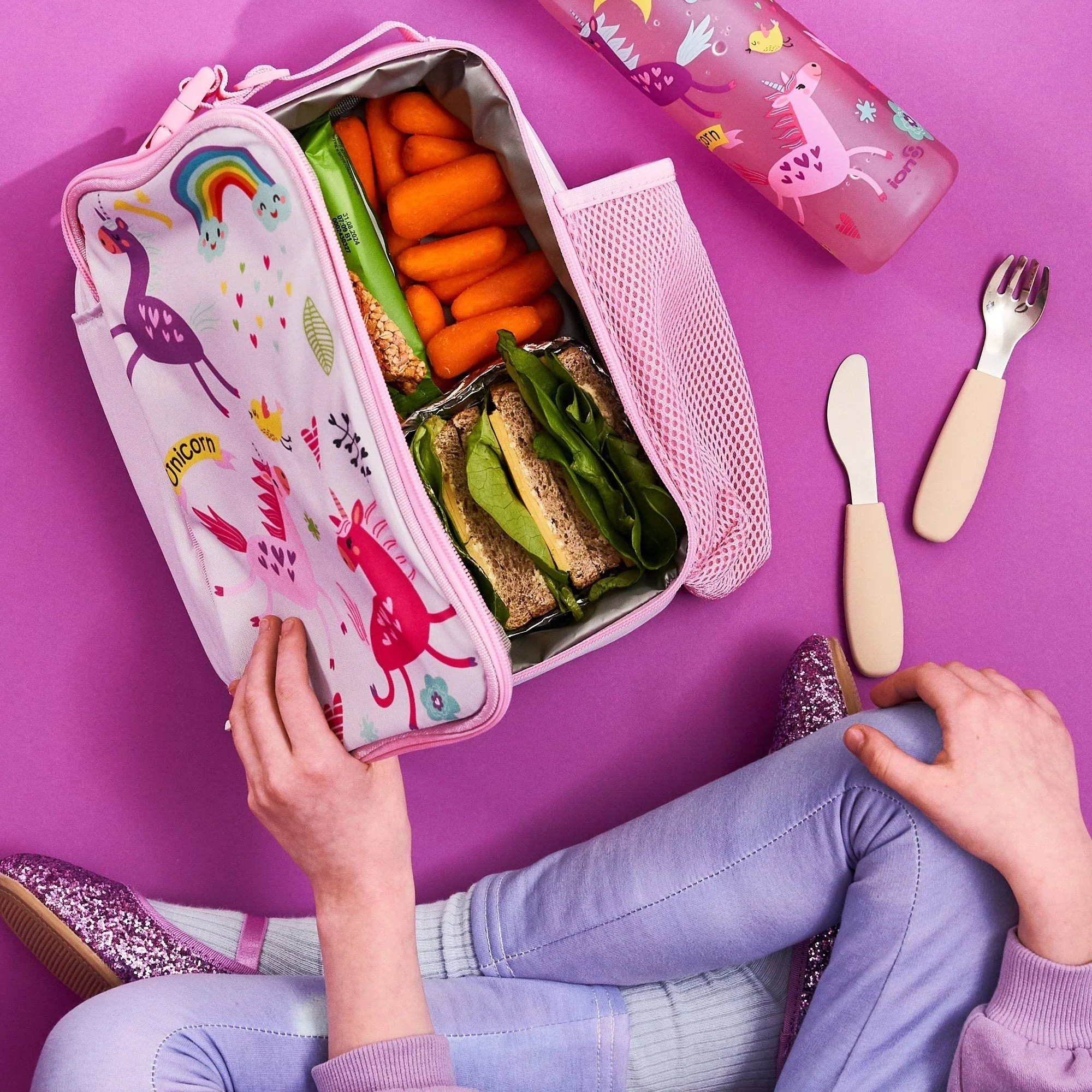 Isolierte Lunchtasche, Einhörner - Image 4