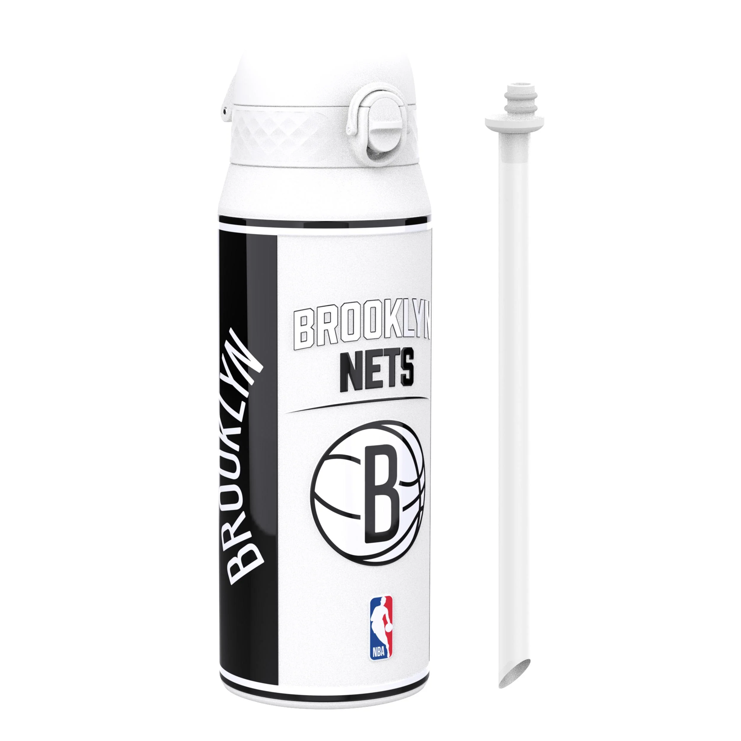 NBA x ION8, Isolierte Edelstahl, Brooklyn Nets, 750 ml