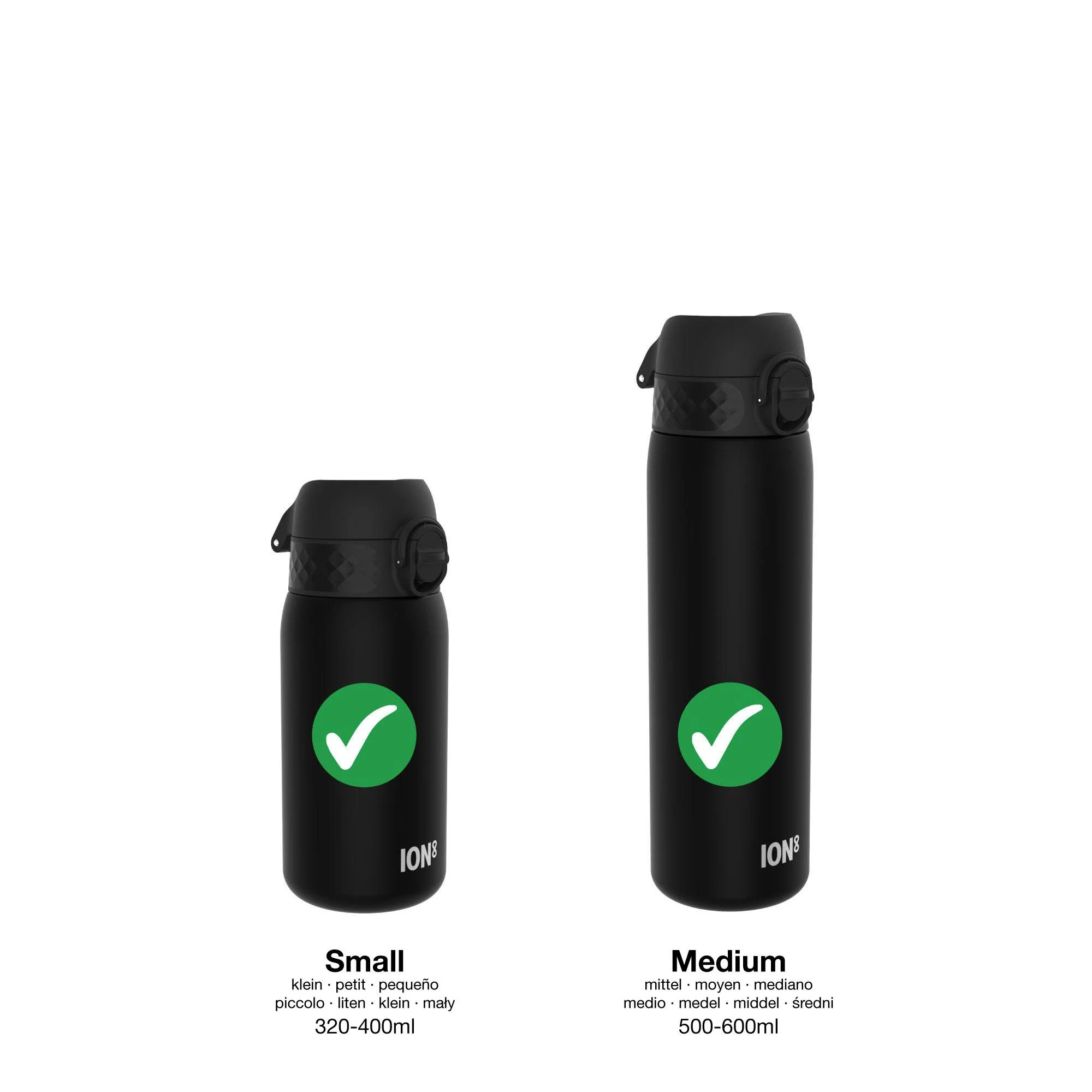 Ersatzdeckel, Schwarz, fŸr 300-600 ml-Flaschen - Image 3